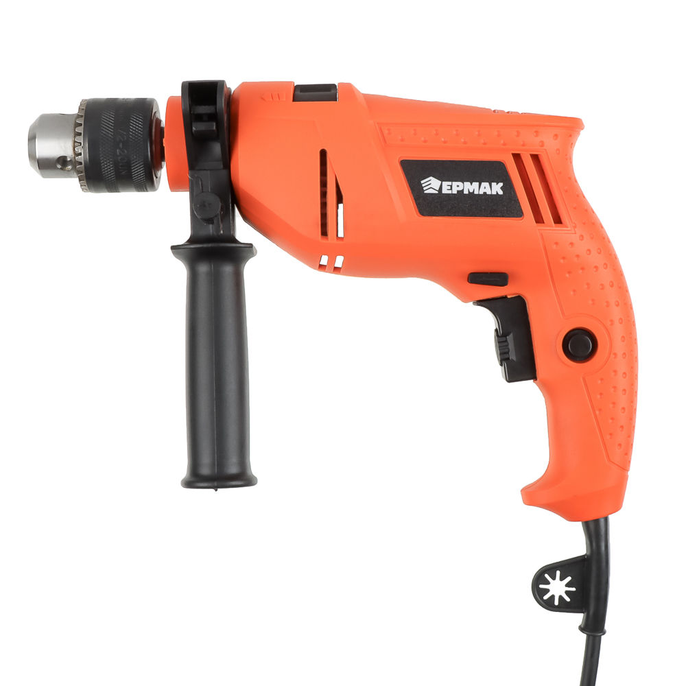 ЕРМАК Дрель ударная электр ДУ-650, 500Вт, 13мм, 0- 2900 об/мин, рег. скорости, реверс. - #2