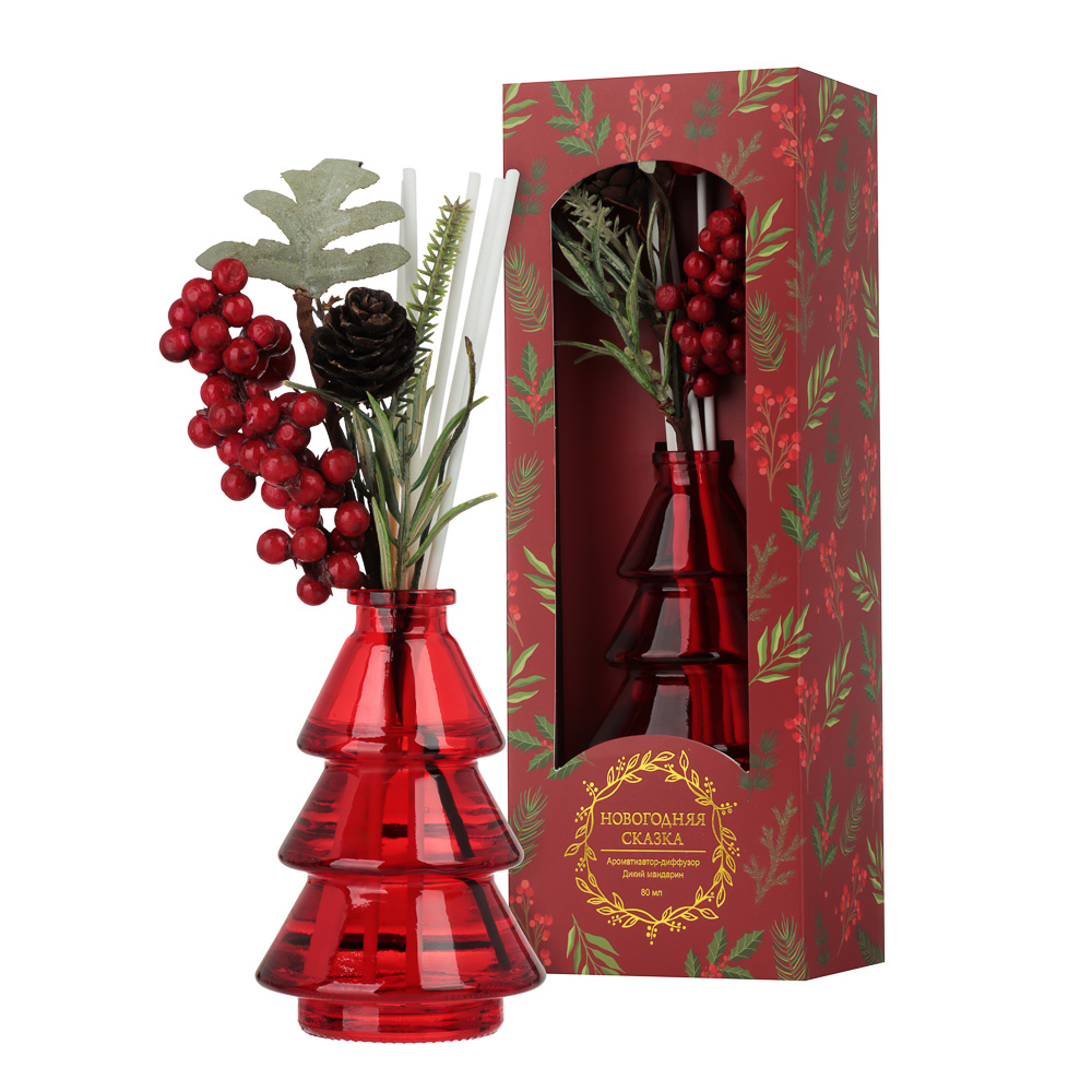 NEW GALAXY Ароматизатор-диффузор 80 мл, дикий мандарин, соленая карамель - #4