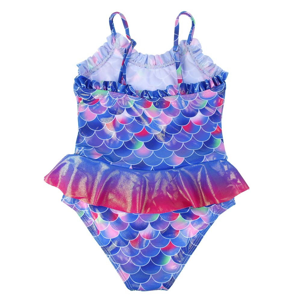 GALANTE Купальник для девочки слитный, р.122-128, 82%полиэстер, 18%эластан, ВЛ25-09 - #2