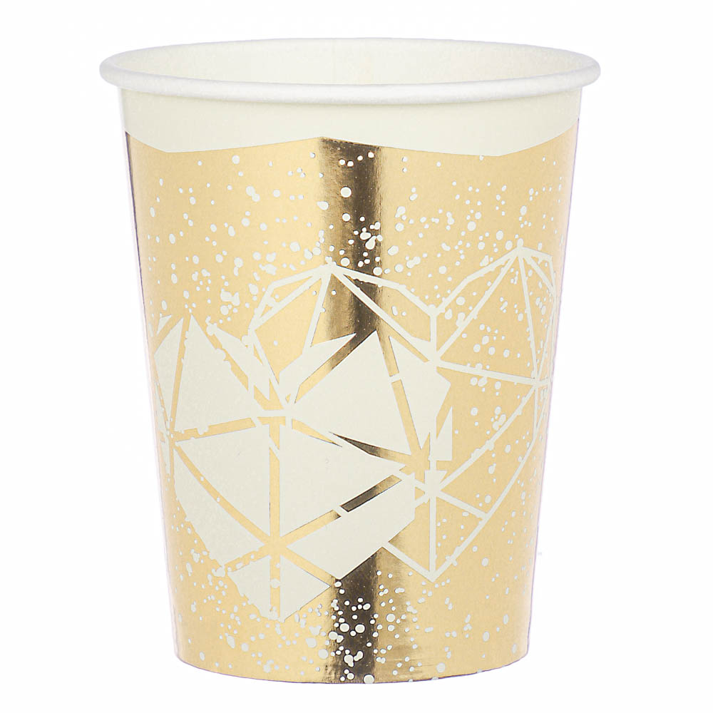 Стакан Свадьба LUX Vanil 6шт, 250мл - #2