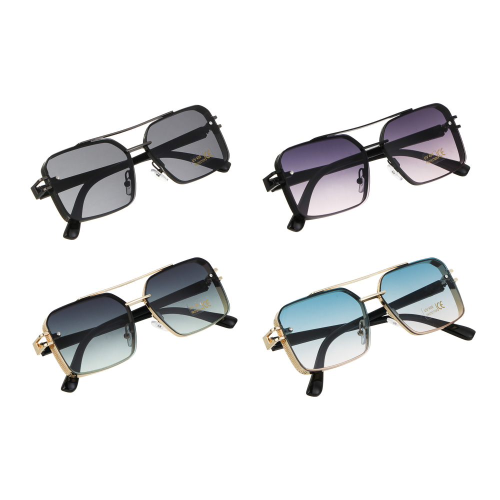 Очки солнцезащитные, тм GALANTE, с защитой от UV излучений, пластик, металл, #10 - #1