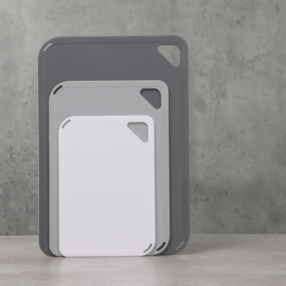 SATOSHI Ланьон Набор досок разделочных 3шт 36x25x0,6 см; 29x20x0,5 см; 23x16x0,4 см, пластик - #9