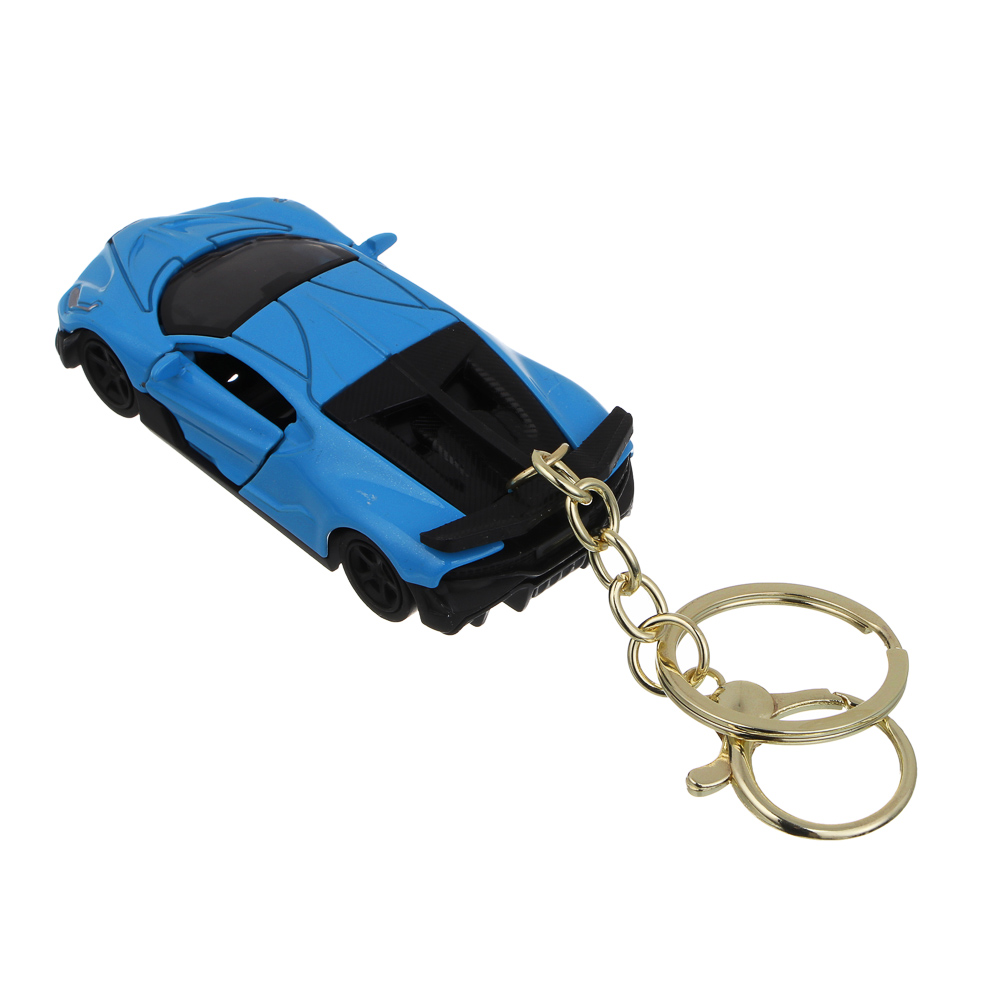 Брелок тм LADECOR "Машинка", пластик, металл, цвета в ассортименте - #4