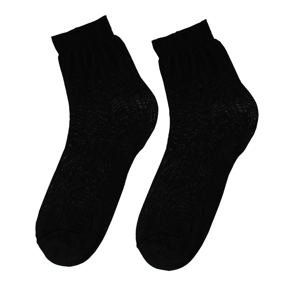 Носки мужские, GALANTE, 50% хлопок, 49% ПЭ, 1% эластан, р.27, черный - #2