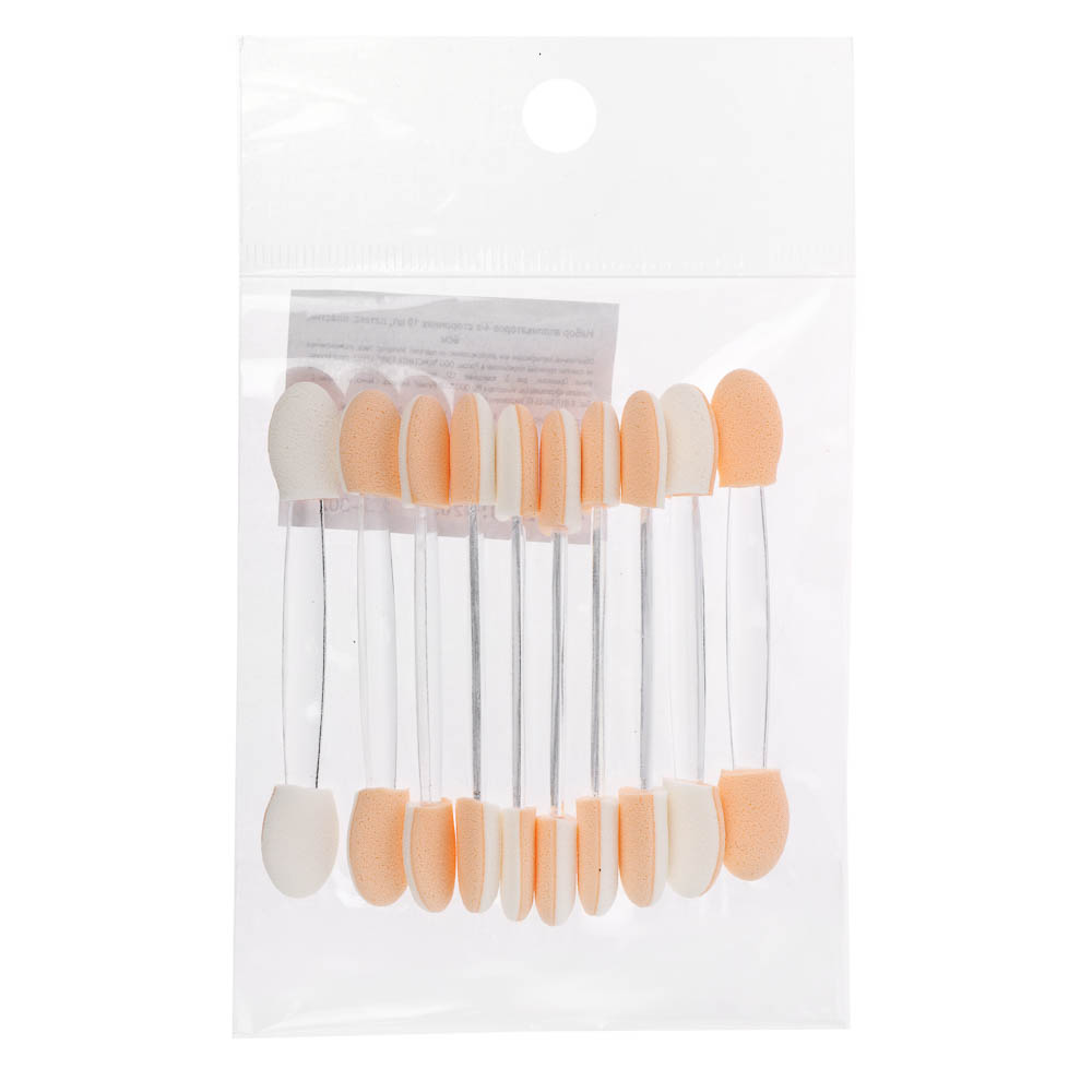 Набор аппликаторов 4-х сторонних 10 шт тм ЮНИLOOK, латекс, пластик, 6см - #2