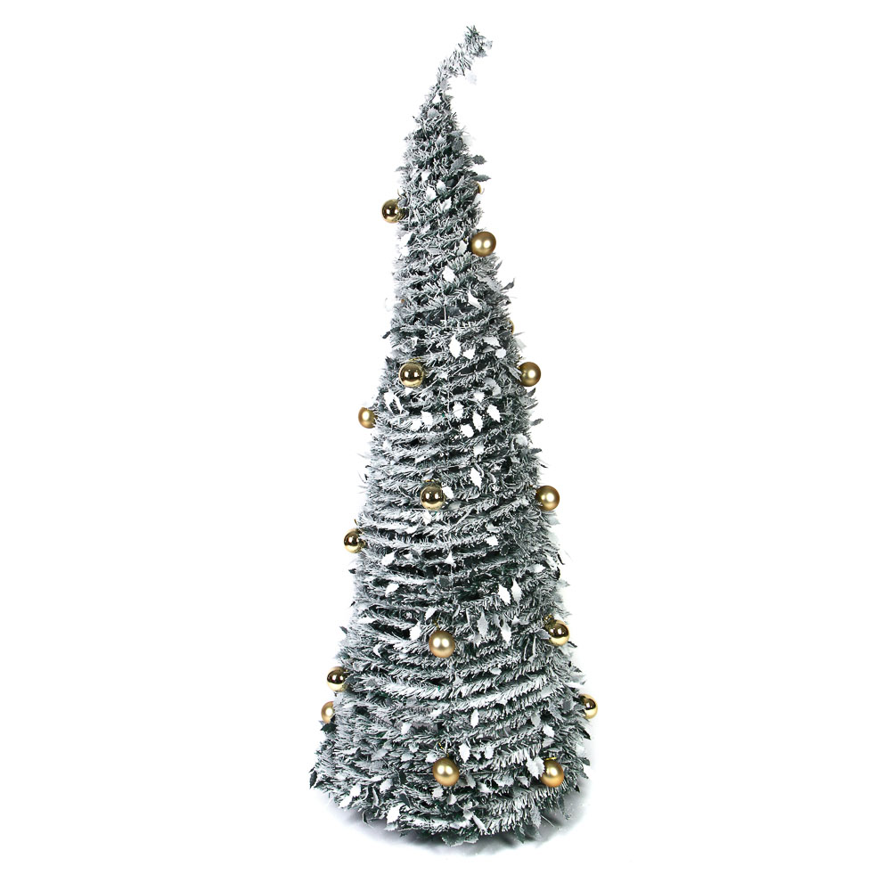 Ель складная с украшениями, 180см, 150 LED, PVC, 26-3 - #1