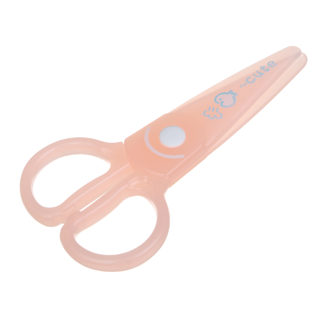 Ножницы, 125 мм, с безопасными пластиковыми лезвиями, пастель 3 цвета, шоу-бокс - #2