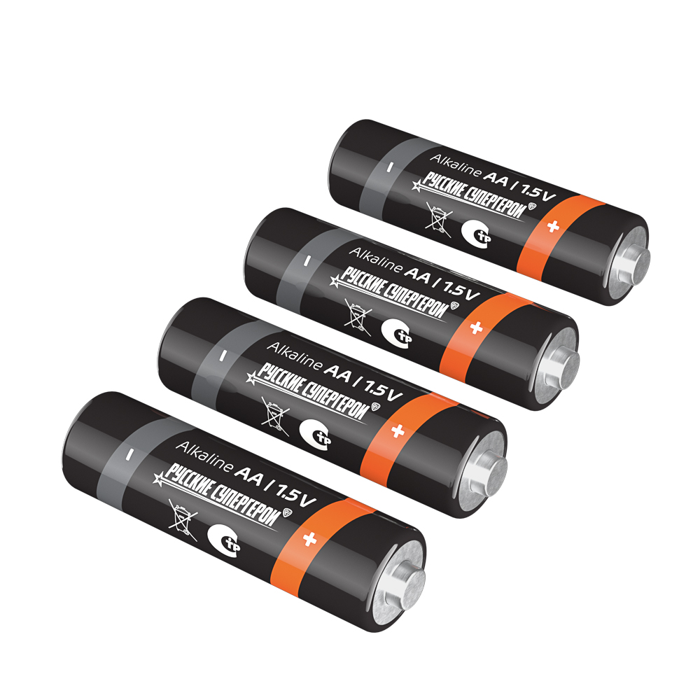 Батарейки AA BY (LR06) 2шт в блистере, щелочные 1.5V, высокой ёмкости - #6