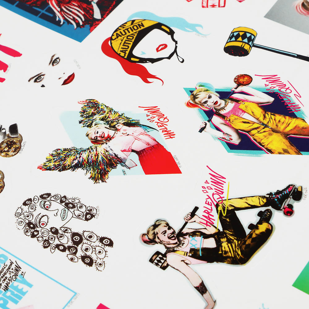 Наклейки пленочные большие 21х27,5см, в ассортименте - #5