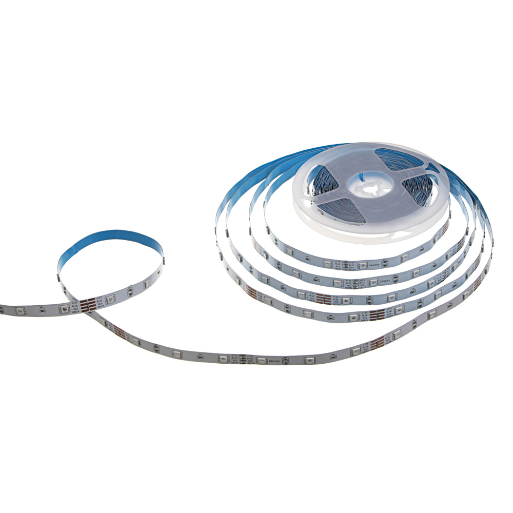 Лента светодиодная BY 12В, 10м, RGB (отдельные диоды), с пультом управления и блоком питания - #5