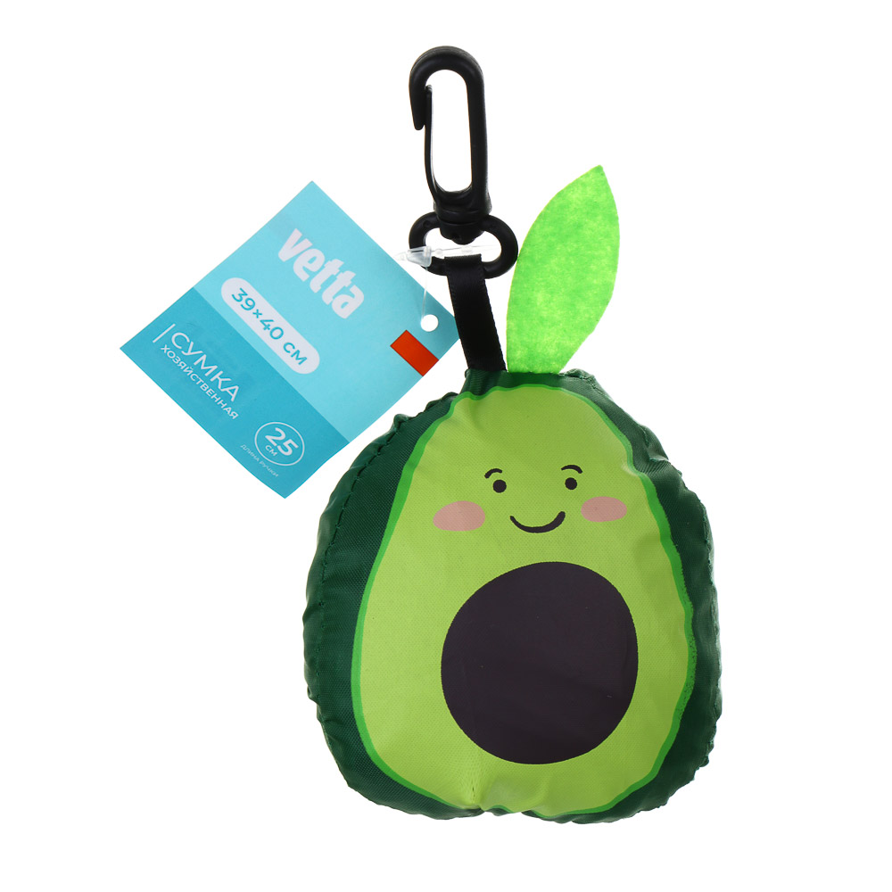 Сумка складная тм VETTA Зверята, полиэстер, 39х40 см, ручка 25 см - #8