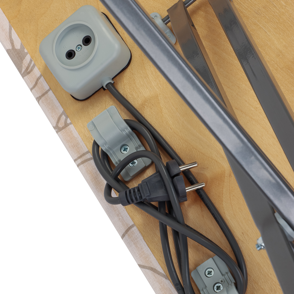 VETTA Доска гладильная 122х35х80см, фанера подставка под утюг с термоустойчивыми вст., удл. 1,6м, Н3 - #6