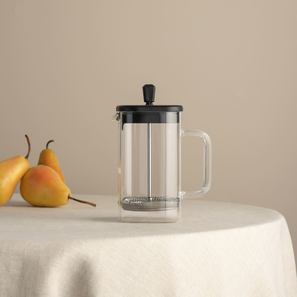 SATOSHI Верона Френч-пресс 600мл, жаропрочное стекло - #6