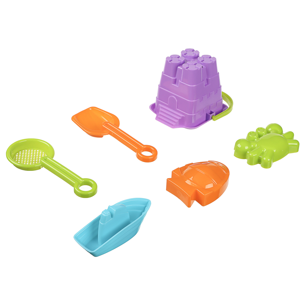 Набор для игры в песке, 6 предметов, ИГРОЛЕНД, для детей 3+ - #20