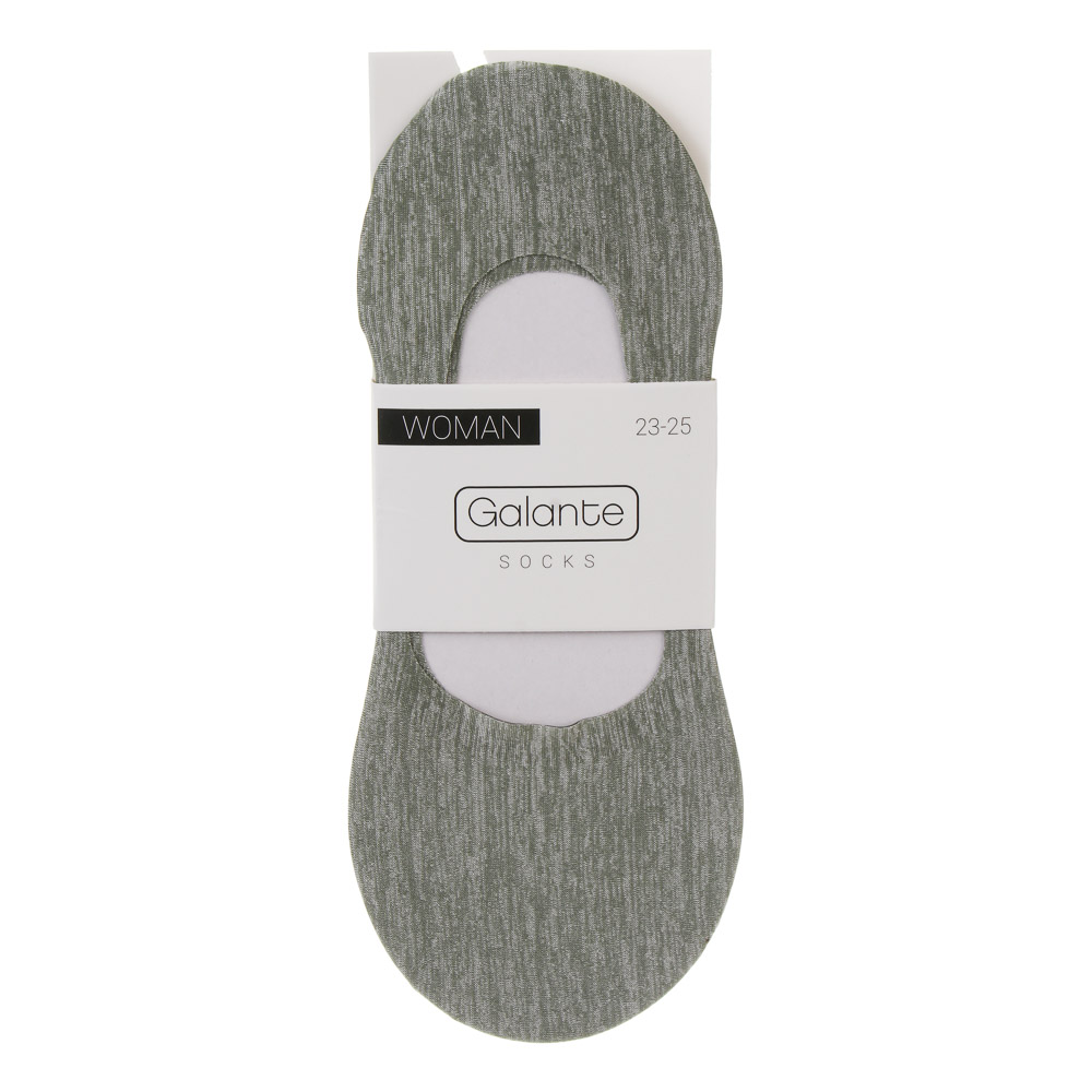 Носки-подследники, тм GALANTE, р. 23-25, 80% хлопок, 20%спандекс, цвета в ас-те - #5