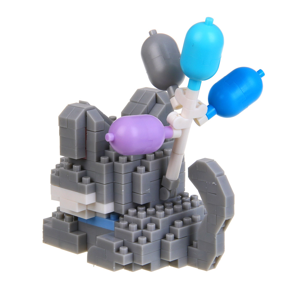 Конструктор мини 3D "Любимчик" домашние животные, 238-284 дет. ABS, 8х4,5х11,5см, 12 видов - #6