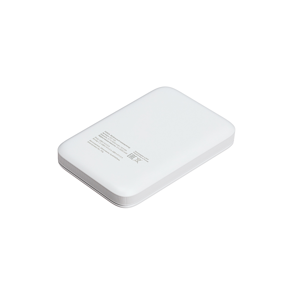 FORZA Аккумулятор мобильный, 5000 мАч, 1xUSB-A, 1xUSB-C, 10W, 2A, пластик, белый - #6