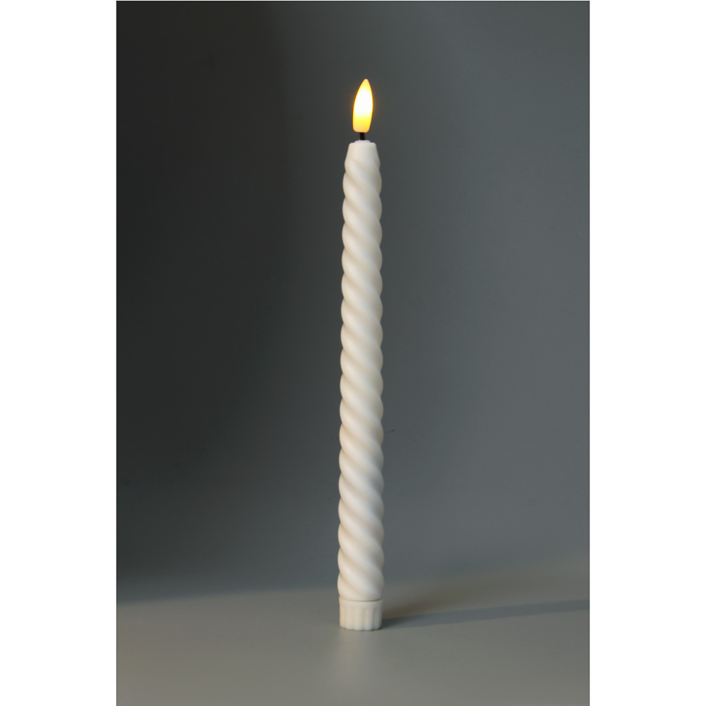 СНОУ БУМ Набор 2шт, светильник декор. LED в виде свечи, 25,5x2см, PP, 2хAAA, 1 режим, 2 дизайна - #7