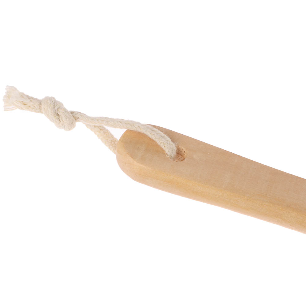 Щетка для тела с натур. щетиной на съёмной деревянной ручке, 41см, 1 цвет - #5