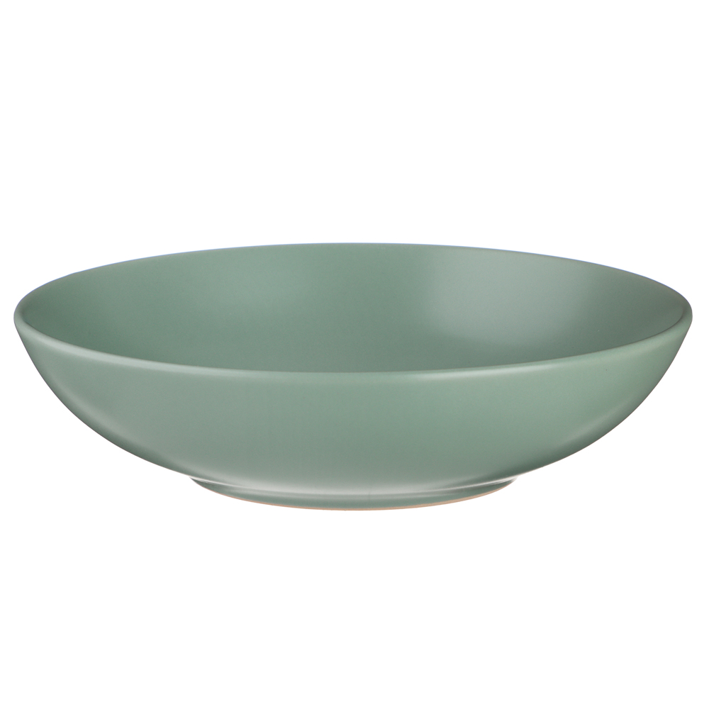 MILLIMI Салатник 880мл, 20х5.4см, керамика, оливковый - #1