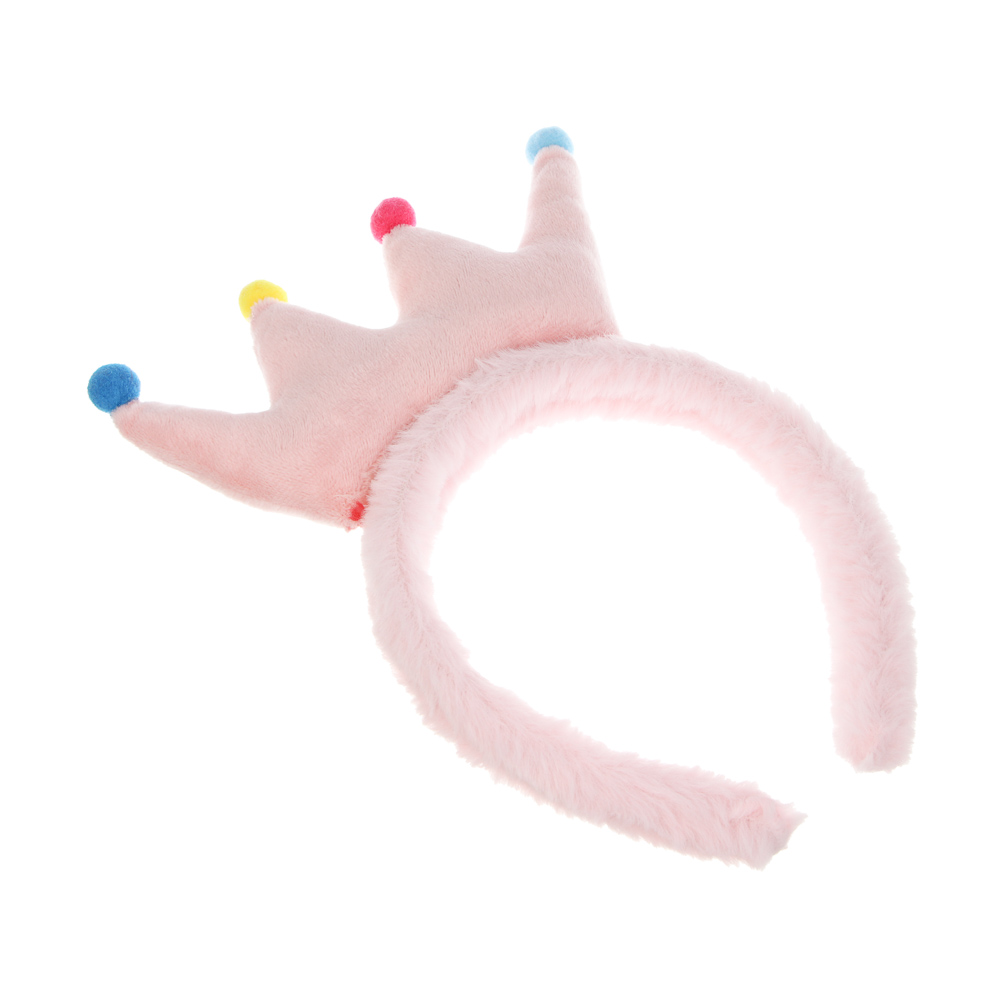 Ободок, 12,5 см, полиэстер, пластик, 5 дизайнов - #3