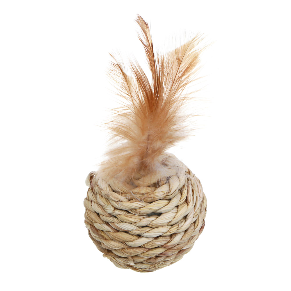 VETTA Игрушка для домашних животных, плеть, перо, набор 2 шт - #3