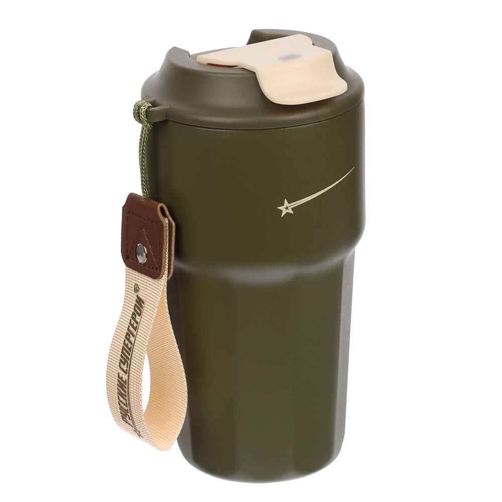 Термос-кружка тм BY Русские супергерои 420мл, нержавеющая сталь 18/10 - #2