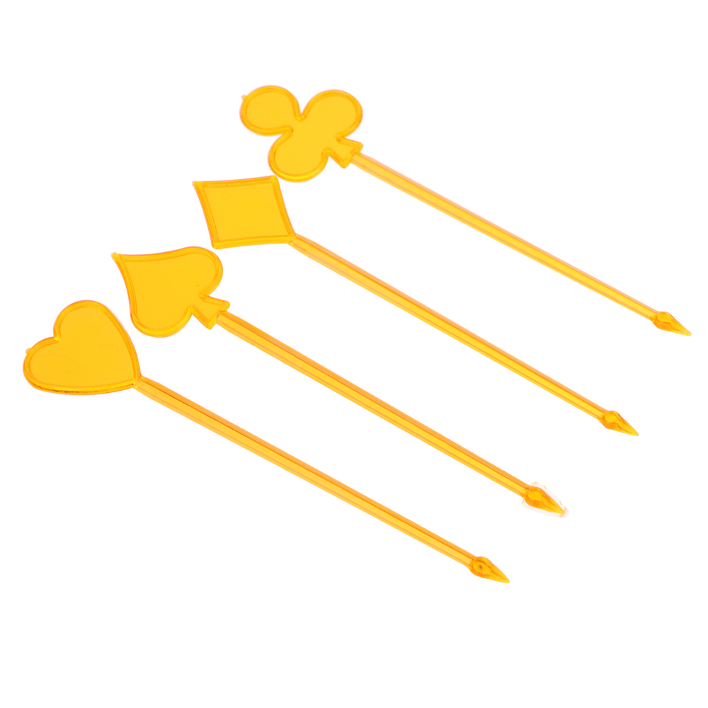 PATERRA Пики декоративные 35шт, цветные, "Карты", 401-763 - #2