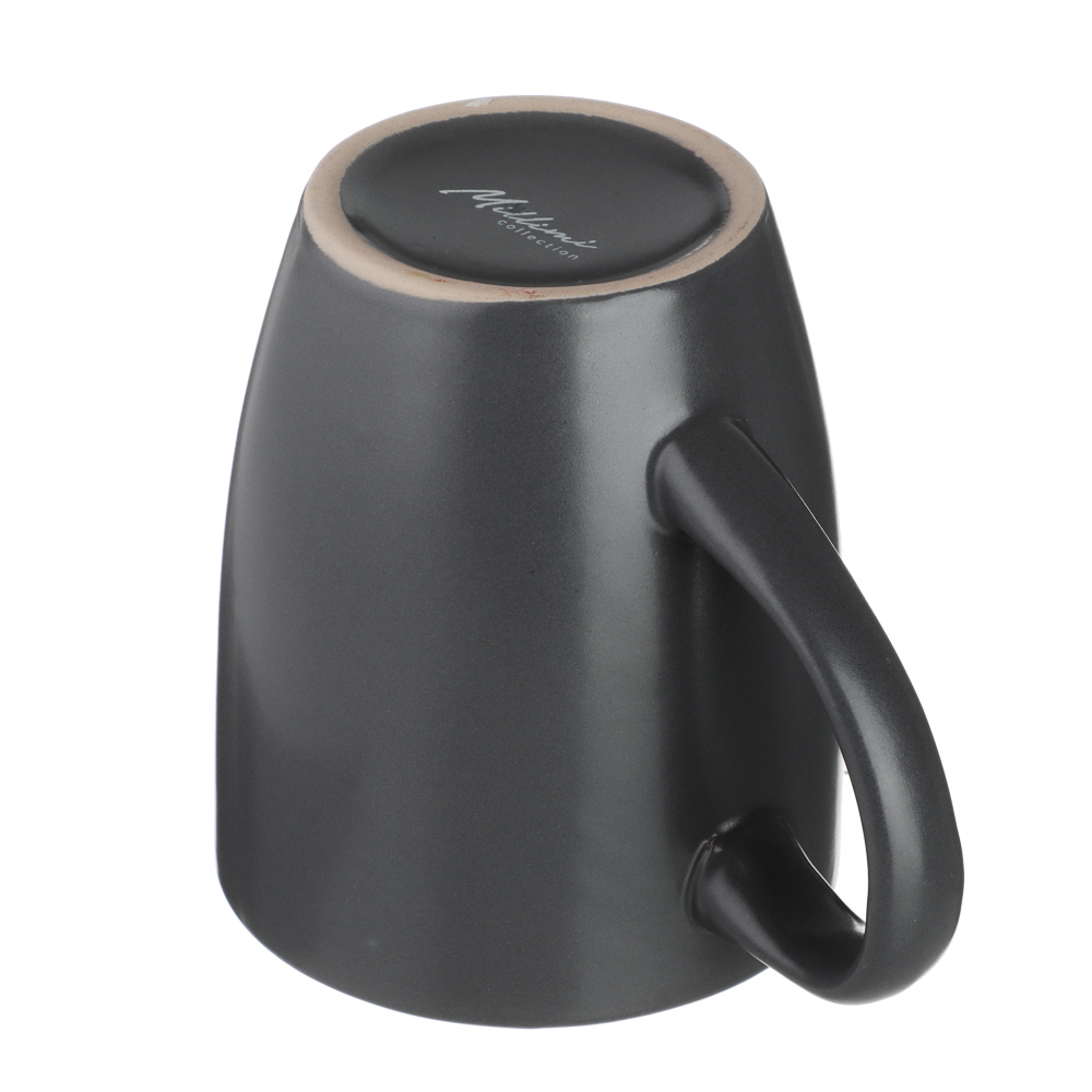 MILLIMI Кружка 340мл, керамика, графит - #4