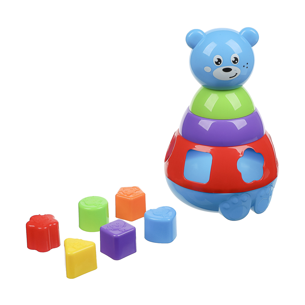 ИГРОЛЕНД Сортер в виде  животного, пластик, 15х10,5х22см - #23