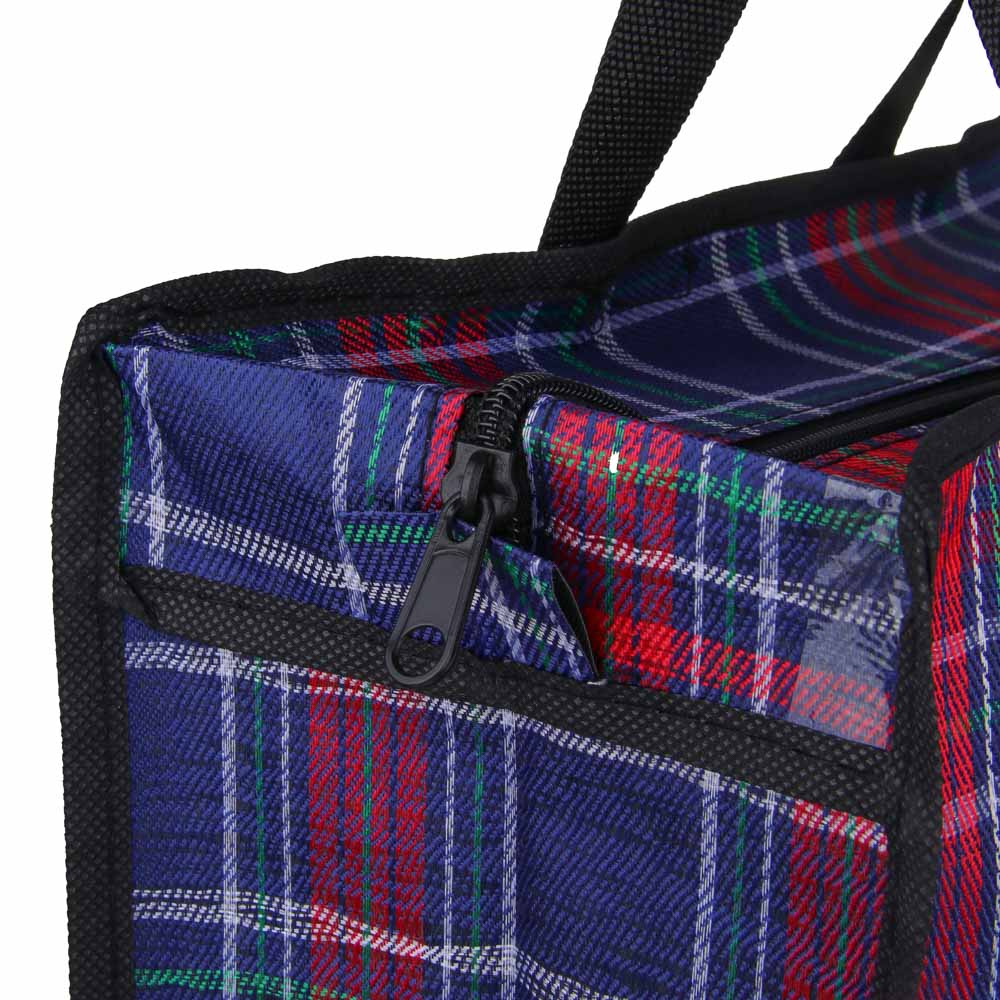 Сумка хозяйственная тм VETTA Шотландка, 35x40x15см, 21л, до 8кг, полипропилен, 3 цвета - #4