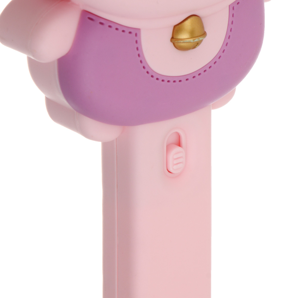 Вентилятор ручной портативный, 1 скорость, 1,5V, 2хАА/ААА, PP, 9х5,5х18 см, тм ИГРОЛЕНД - #6