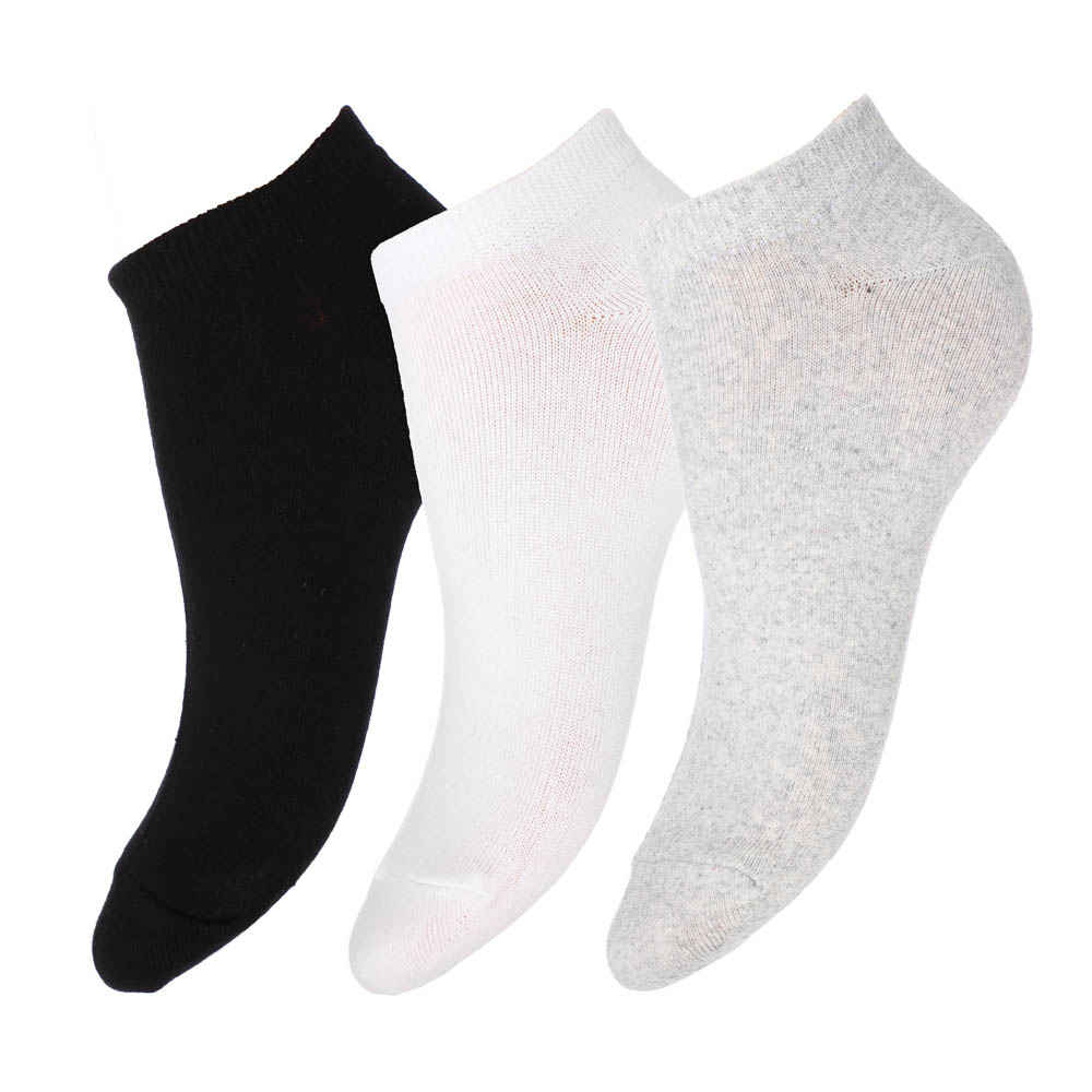 Набор носков 5 пар, укороченные, GALANTE, р. 27-29, 80% хлопок, 17% п/а, 3% эластан, цвета в ас-те - #1