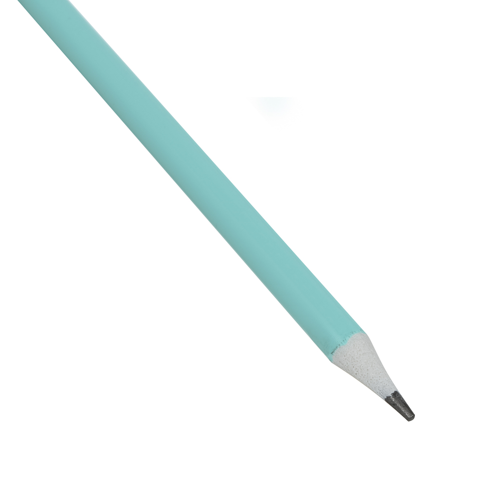 Карандаши чернографитные ClipStudio 3 шт, без ластика, HB, пластик, трехгранный корпус, пастель - #7