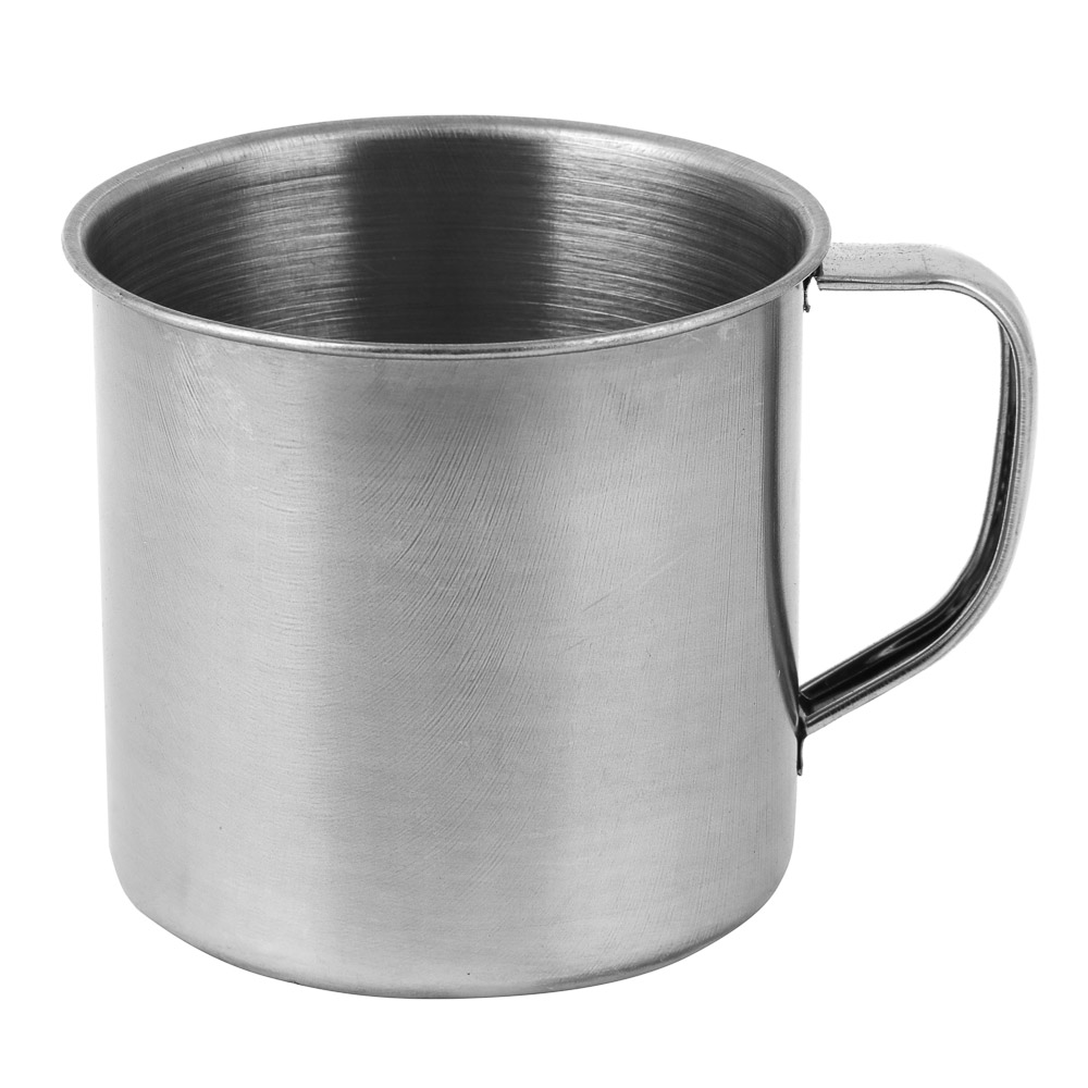 Кружка туристическая тм РУССО ТУРИСТО 0,26л, 9,2х8,3 см, 410-я нерж. сталь - #1