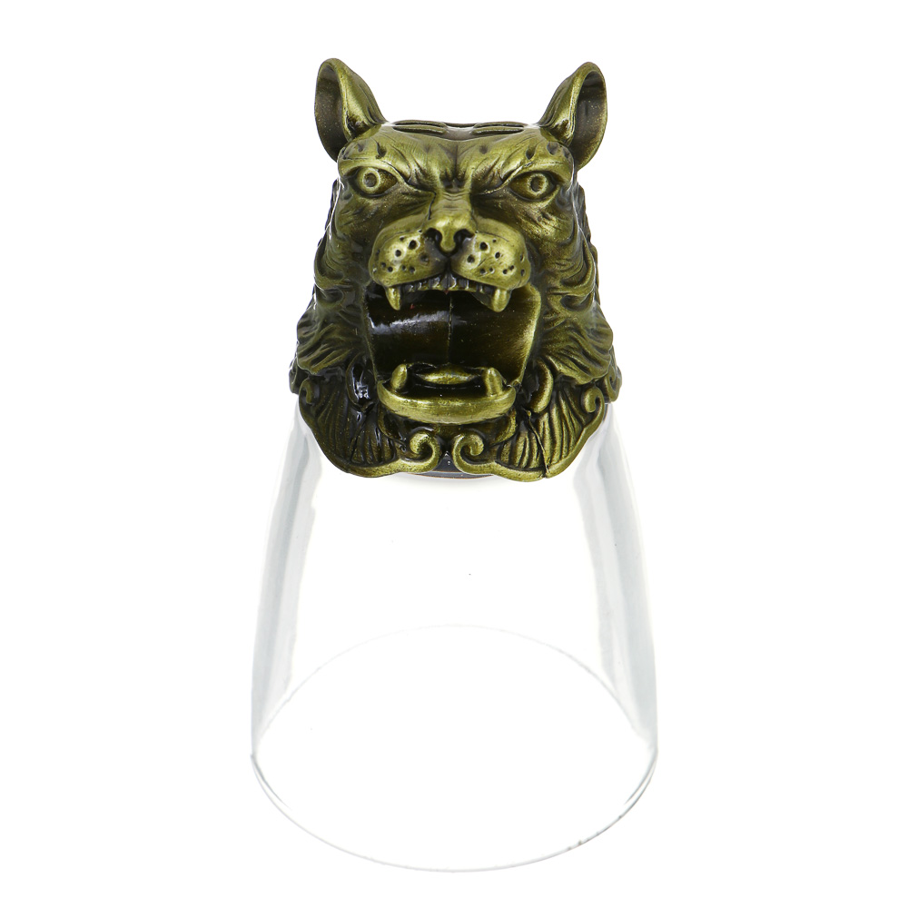 Набор стопок стеклянных Знаки зодиака 12пр, бронза - #2