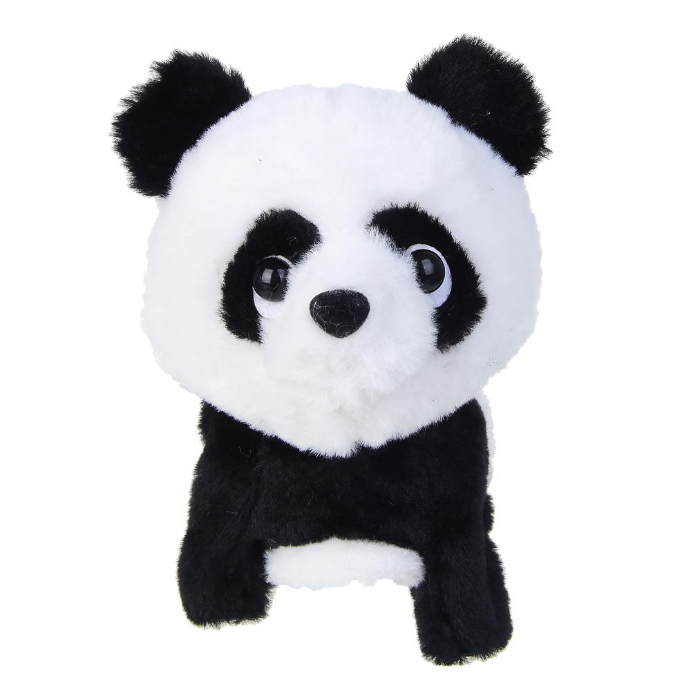 ИГРОЛЕНД Питомец интерактивный "Панда в перевозке", 2хАА, ABS, полиэстер, 20,5х23х48,5 см - #7