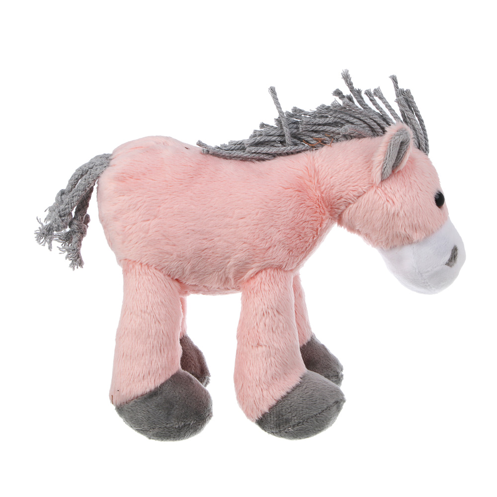 СНОУ БУМ Мягкий сувенир Лошадка 20x11x18 см, полиэстер - #5