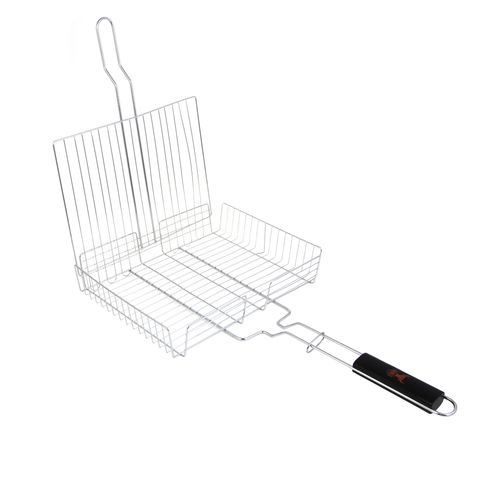 Решетка-гриль хром. тм GRILLBOOM, 25х33х5см - #5