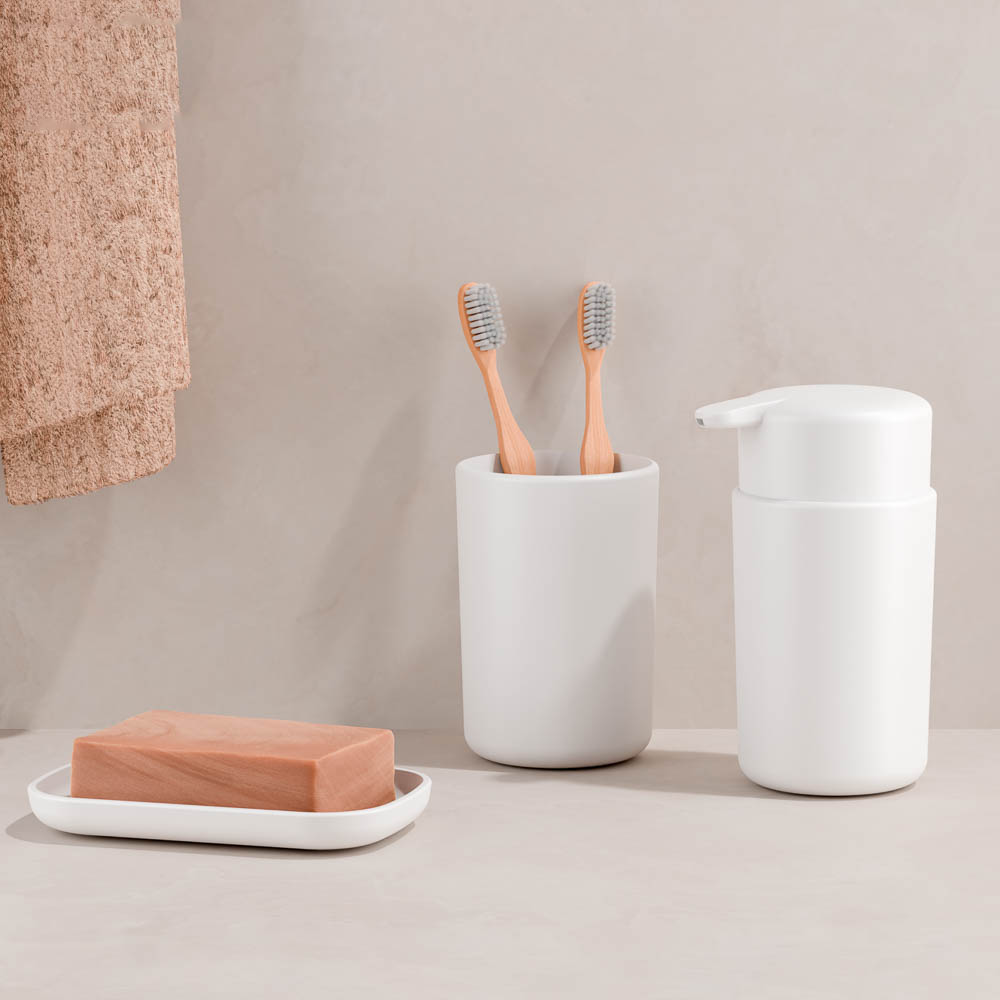 Мыльница Flux, бежевый,7,5х13,5х1,8см - #5