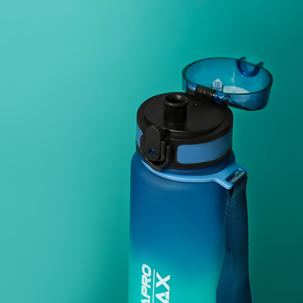 SILAPRO MAX Бутылка спортивная с замком, бирюзовая, 500мл, РС, РР - #14