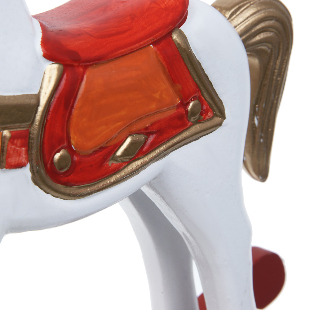 СНОУ БУМ Декоративная фигура "Лошадка-качалка" 22x26,5x6,3см, дерево - #6