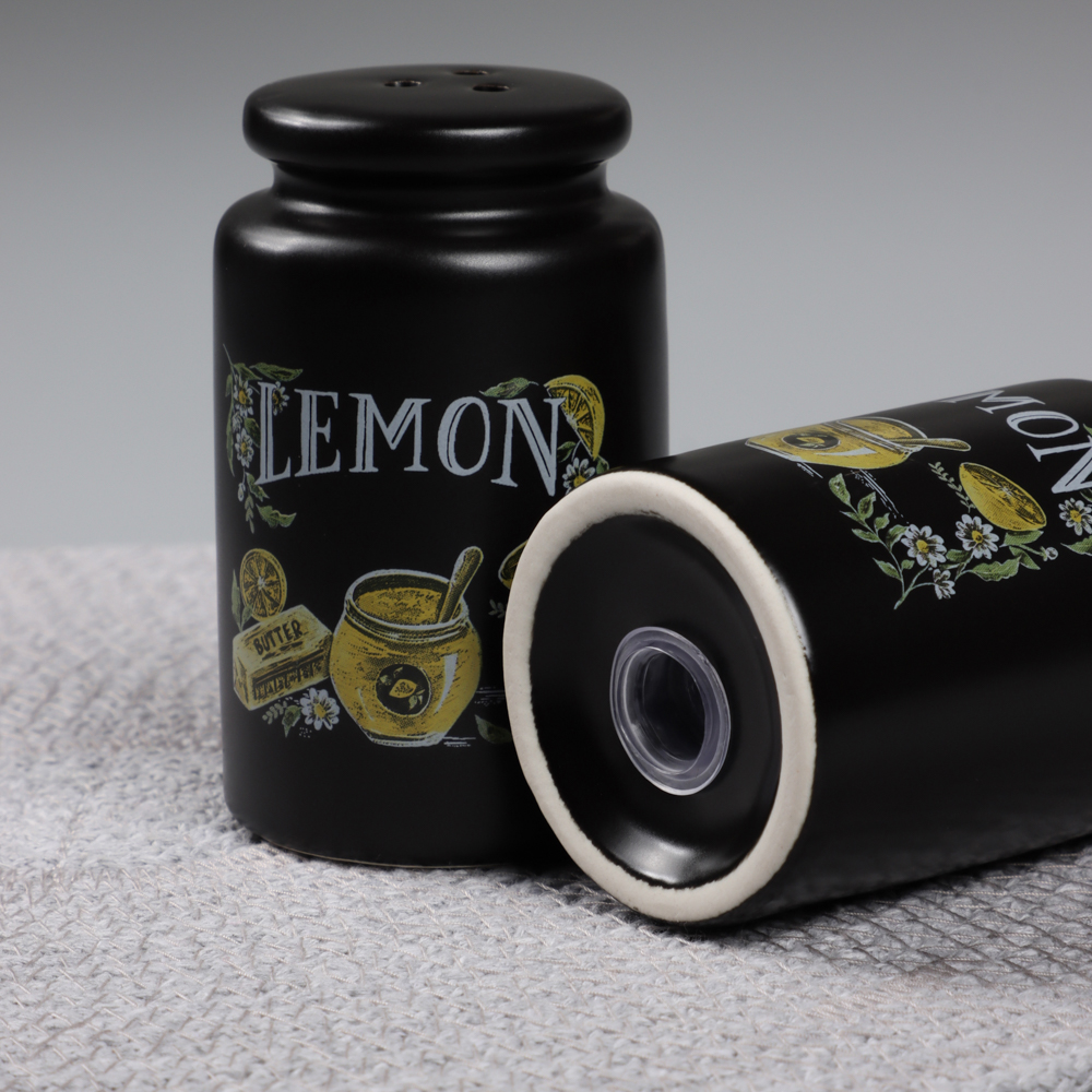 MILLIMI Лимонный курд Набор для соли и перца, 5х8см, керамика - #8