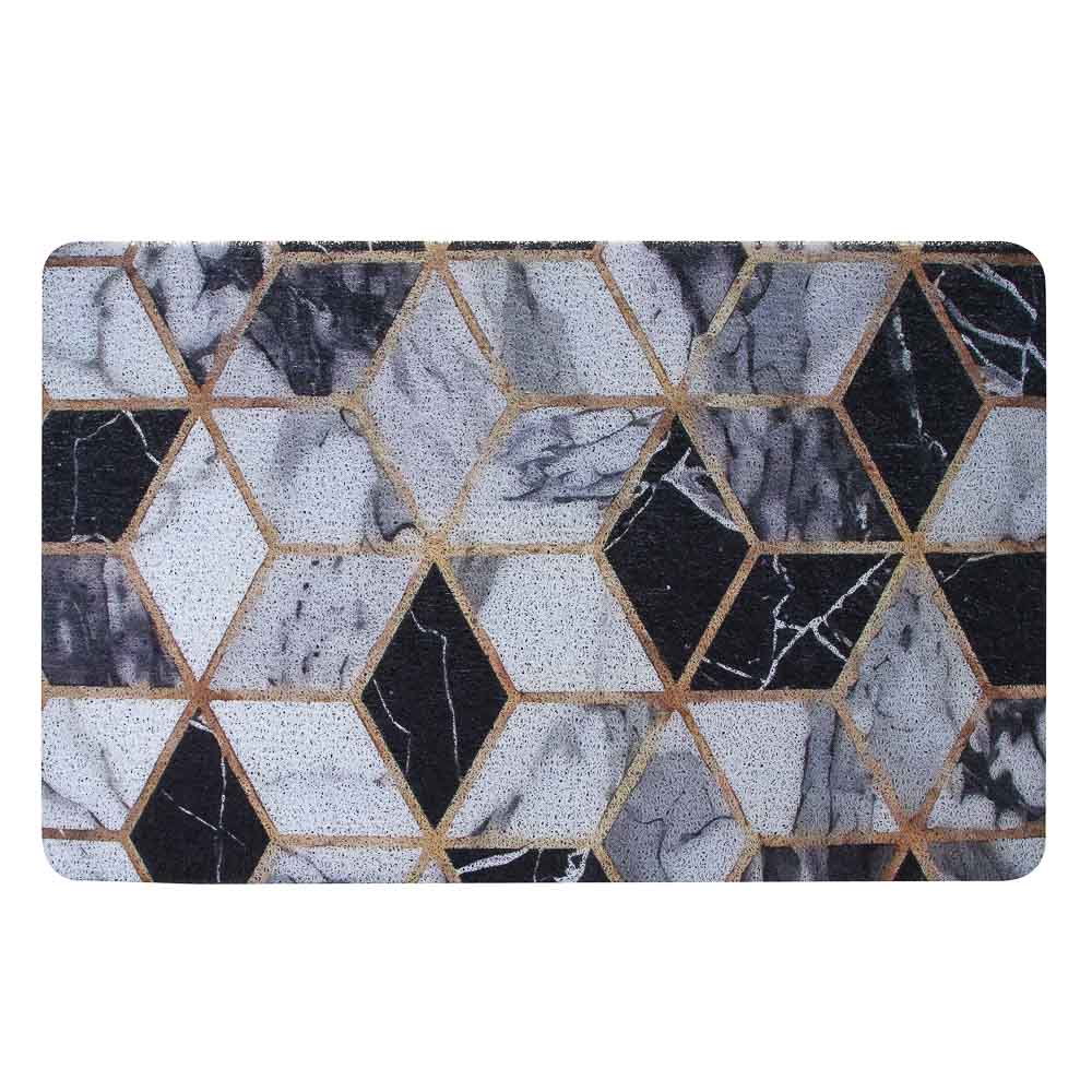 Коврик придверный тм VETTA Print, ПВХ, 44х74 см, 3 дизайна, резиновая подложка - #2