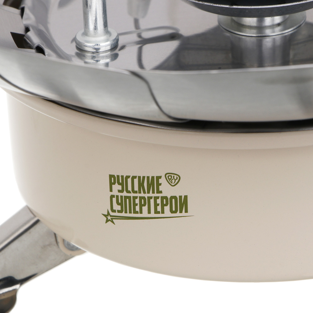 Плитка газ. к бал. с цанг. захватом тм BY Русские Супергерои, портативная, с лепестками, малая - #6