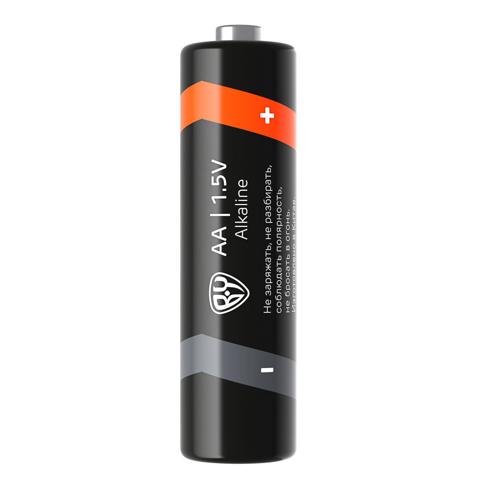 BY Батарейки AA (LR06) 2шт в блистере, щелочные 1.5V, высокой ёмкости - #5