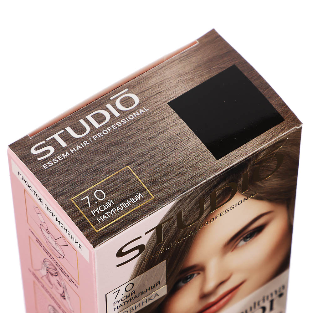 Краска для волос STUDIO Ultima Color 7.0 Русый натуральный,100мл - #2