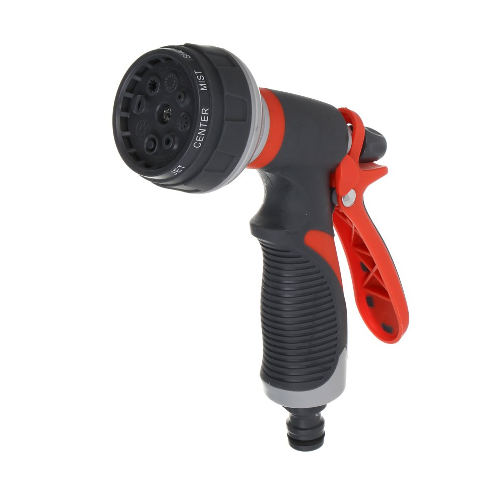 INBLOOM Пистолет-разбрызгиватель, 8 режимов, эргономичная ручка, ABS+TPR+металл - #1