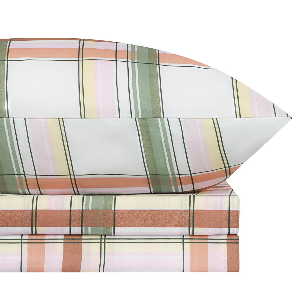 PROVANCE Ботаника Комплект постельного белья евро (4 предмета), микросатин, 100% полиэстер, 3 дизайн - #1