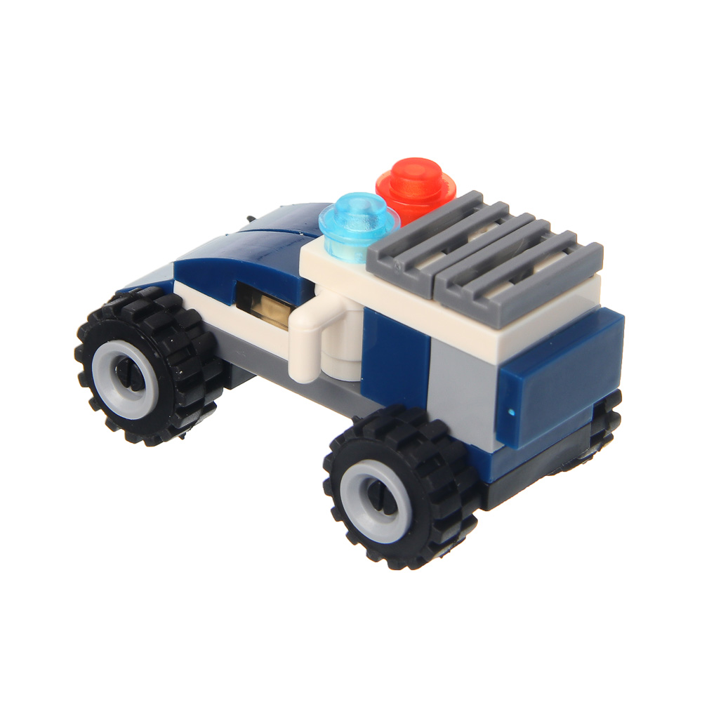 ИГРОЛЕНД Конструктор "Транспорт" 6 в 1, 12,5х3,5х7,5 см, ABS, 12 видов - #11